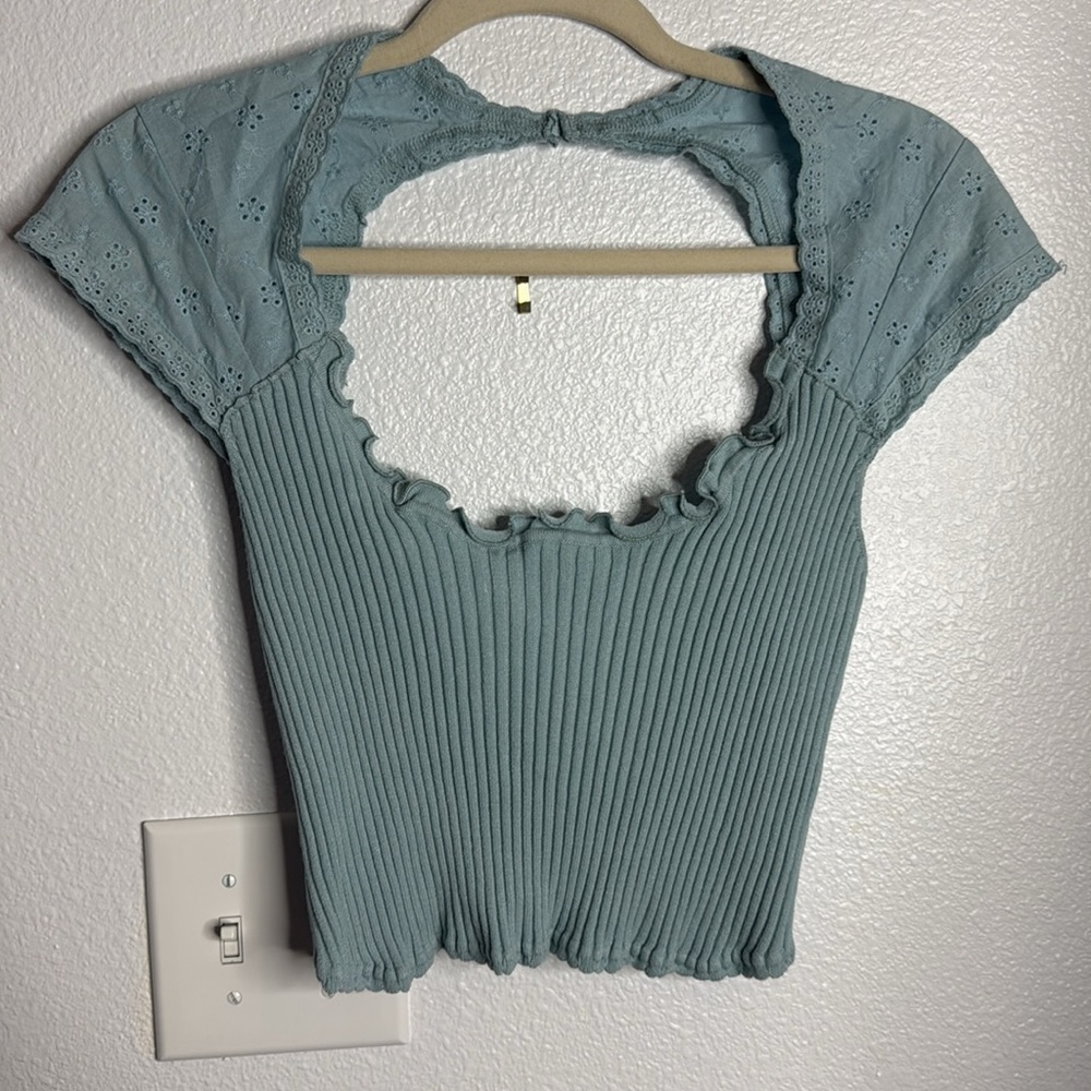 Free People FP Intimately Open Air Tee NWT - Picture 4 of 6